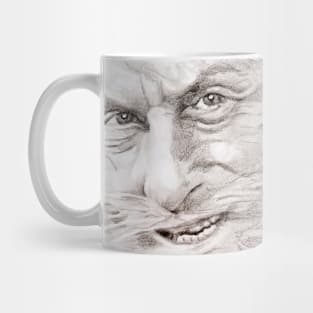 Catweazle close-up Mug